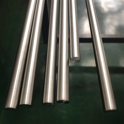 ASTM B348 Gr2 Gr5 taottu titaani ROUND tanko